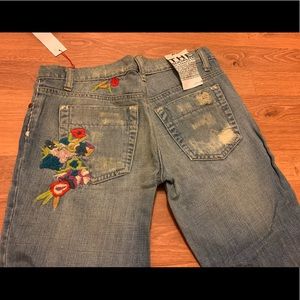 Joe’s Jeans-Socialite BEAUTIFUL! EMBROIDERED FUN!
